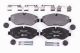 HELLA Bremsbelagsatz, Scheibenbremse 8DB 355 005-511
