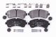 HELLA Bremsbelagsatz, Scheibenbremse 8DB 355 005-531