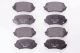 HELLA Bremsbelagsatz, Scheibenbremse 8DB 355 005-591