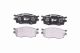 HELLA Bremsbelagsatz, Scheibenbremse 8DB 355 006-951