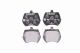 HELLA Bremsbelagsatz, Scheibenbremse 8DB 355 007-081