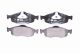 HELLA Bremsbelagsatz, Scheibenbremse 8DB 355 007-641