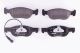 HELLA Bremsbelagsatz, Scheibenbremse 8DB 355 007-901