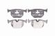 HELLA Bremsbelagsatz, Scheibenbremse 8DB 355 008-121
