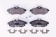 HELLA Bremsbelagsatz, Scheibenbremse 8DB 355 010-161