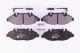 HELLA Bremsbelagsatz, Scheibenbremse 8DB 355 010-651