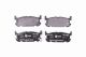 HELLA Bremsbelagsatz, Scheibenbremse 8DB 355 010-931
