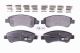 HELLA Bremsbelagsatz, Scheibenbremse 8DB 355 011-521