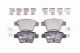 HELLA Bremsbelagsatz, Scheibenbremse 8DB 355 011-821