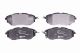 HELLA Bremsbelagsatz, Scheibenbremse 8DB 355 012-031
