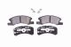 HELLA Bremsbelagsatz, Scheibenbremse 8DB 355 012-051