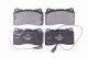 HELLA Bremsbelagsatz, Scheibenbremse 8DB 355 012-291