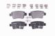 HELLA Bremsbelagsatz, Scheibenbremse 8DB 355 012-391