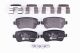 HELLA Bremsbelagsatz, Scheibenbremse 8DB 355 012-411