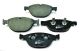 HELLA Bremsbelagsatz, Scheibenbremse 8DB 355 012-521