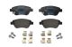 HELLA Bremsbelagsatz, Scheibenbremse 8DB 355 012-831