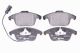 HELLA Bremsbelagsatz, Scheibenbremse 8DB 355 013-861