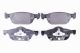 HELLA Bremsbelagsatz, Scheibenbremse 8DB 355 013-891