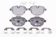 HELLA Bremsbelagsatz, Scheibenbremse 8DB 355 013-921