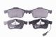 HELLA Bremsbelagsatz, Scheibenbremse 8DB 355 014-241