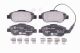HELLA Bremsbelagsatz, Scheibenbremse 8DB 355 014-471