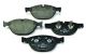 HELLA Bremsbelagsatz, Scheibenbremse 8DB 355 015-701