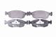 HELLA Bremsbelagsatz, Scheibenbremse 8DB 355 016-231
