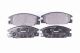 HELLA Bremsbelagsatz, Scheibenbremse 8DB 355 016-341