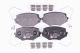 HELLA Bremsbelagsatz, Scheibenbremse 8DB 355 016-861