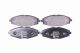 HELLA Bremsbelagsatz, Scheibenbremse 8DB 355 017-021