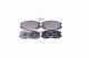 HELLA Bremsbelagsatz, Scheibenbremse 8DB 355 017-161