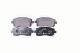 HELLA Bremsbelagsatz, Scheibenbremse 8DB 355 017-291