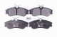 HELLA Bremsbelagsatz, Scheibenbremse 8DB 355 018-541