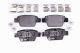 HELLA Bremsbelagsatz, Scheibenbremse 8DB 355 018-851