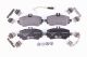 HELLA Bremsbelagsatz, Scheibenbremse 8DB 355 018-881