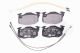 HELLA Bremsbelagsatz, Scheibenbremse 8DB 355 019-131