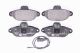 HELLA Bremsbelagsatz, Scheibenbremse 8DB 355 019-151