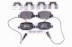 HELLA Bremsbelagsatz, Scheibenbremse 8DB 355 019-631