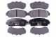 HELLA Bremsbelagsatz, Scheibenbremse 8DB 355 019-761
