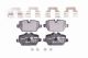 HELLA Bremsbelagsatz, Scheibenbremse 8DB 355 020-111