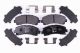 HELLA Bremsbelagsatz, Scheibenbremse 8DB 355 020-171
