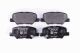 HELLA Bremsbelagsatz, Scheibenbremse 8DB 355 020-291