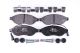 HELLA Bremsbelagsatz, Scheibenbremse 8DB 355 020-651
