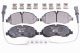 HELLA Bremsbelagsatz, Scheibenbremse 8DB 355 021-571