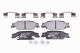 HELLA Bremsbelagsatz, Scheibenbremse 8DB 355 021-581
