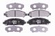 HELLA Bremsbelagsatz, Scheibenbremse 8DB 355 021-821