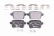 HELLA Bremsbelagsatz, Scheibenbremse 8DB 355 024-651