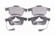 HELLA Bremsbelagsatz, Scheibenbremse 8DB 355 024-691