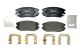HELLA Bremsbelagsatz, Scheibenbremse 8DB 355 024-891