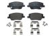HELLA Bremsbelagsatz, Scheibenbremse 8DB 355 025-111